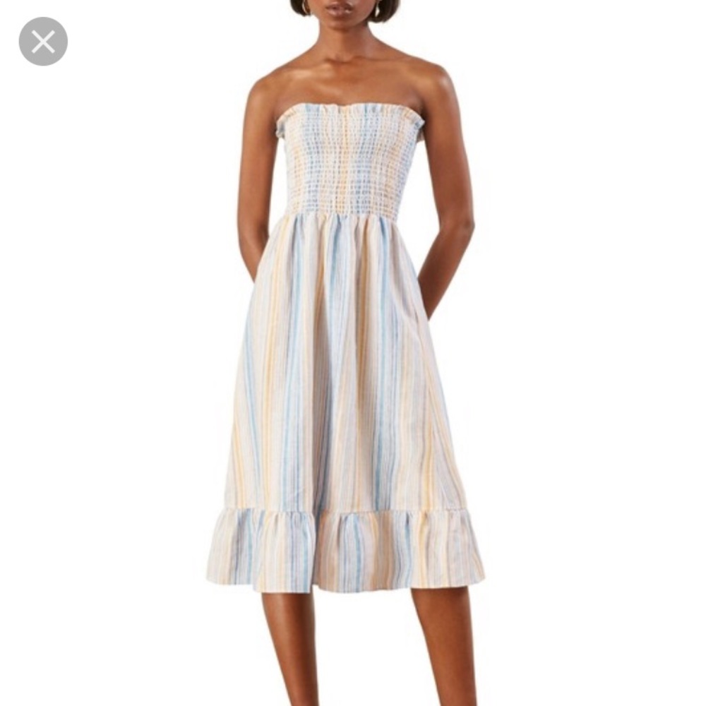 NWT Reformation Bermuda Stripe Dress
